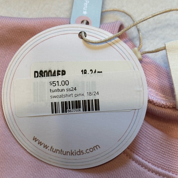 NWT Tun Tun Sofia Pullover size 18-24m 🌸 - Picture 9 of 11